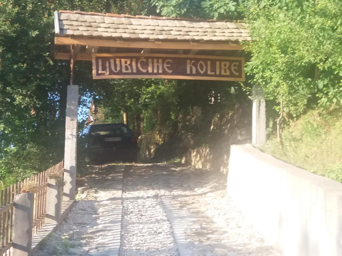 Chalet Ljubicine Kolibe Golubinje Exterior photo